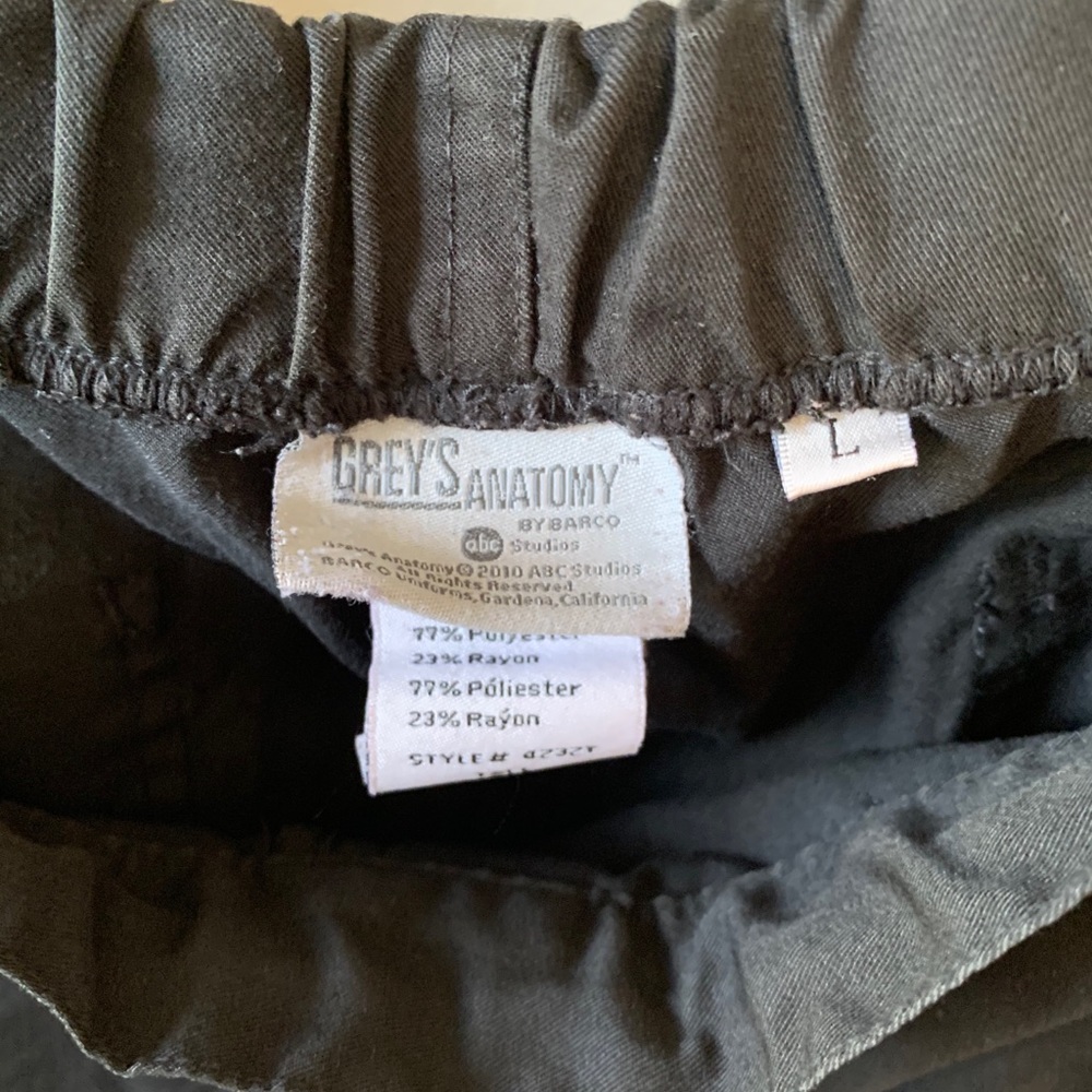 Greys anatomy by barco scrub pants